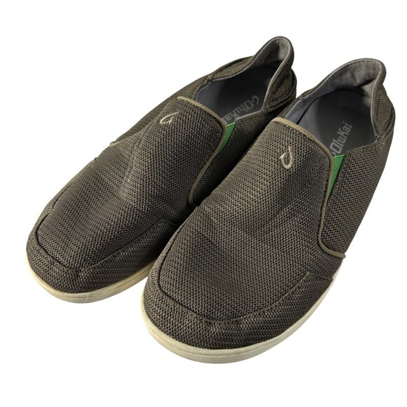 Olukai Men’s Low-Top Casual Sneaker in Olive Olukai Men main image 4
